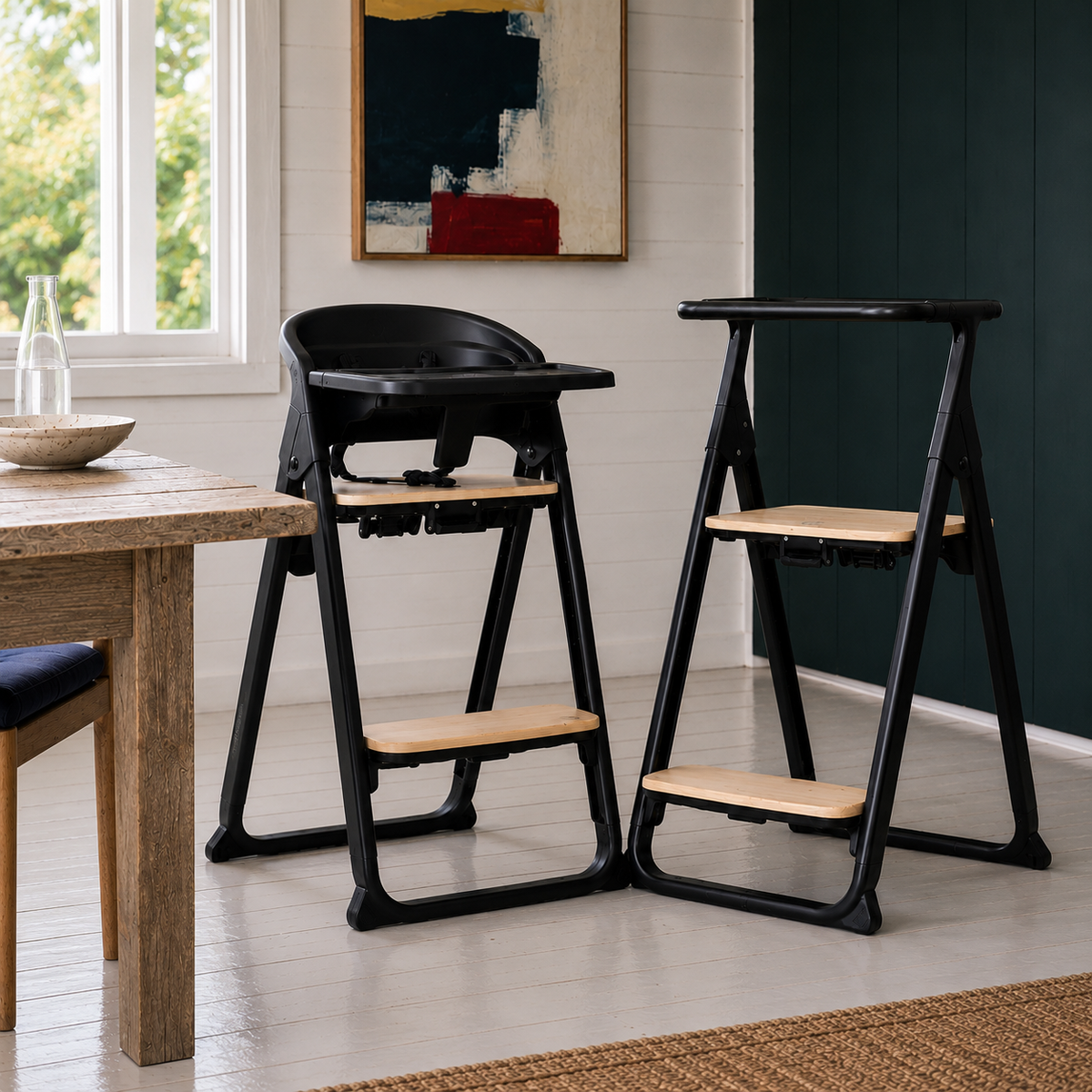 Alto Highchair + Tower attachment