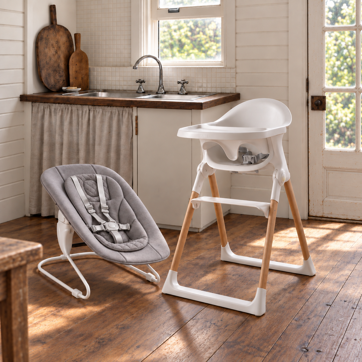 Luna Highchair + Newborn Set